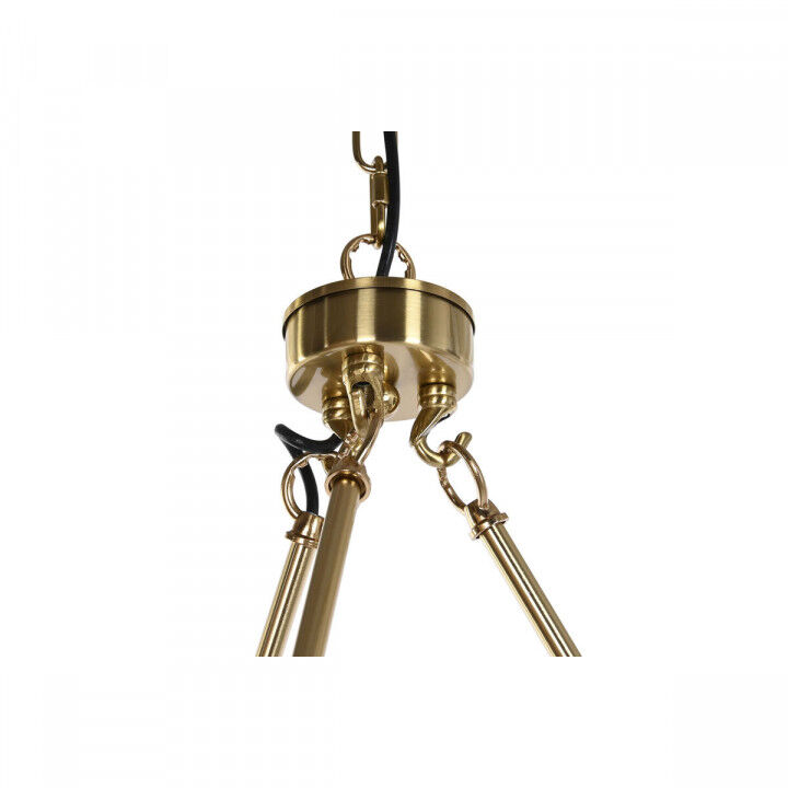 Ceiling Light DKD Home Decor 66 x 66 x 60 cm Crystal Golden Metal 40 W