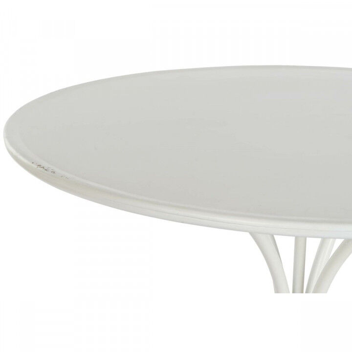 Side table DKD Home Decor 81 x 81 x 81,5 cm Metal White