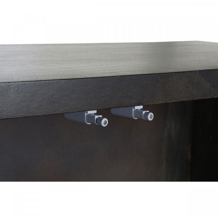 Buffet DKD Home Decor Noir Doré Brun foncé Métal Acacia 160 x 40 x 90 cm