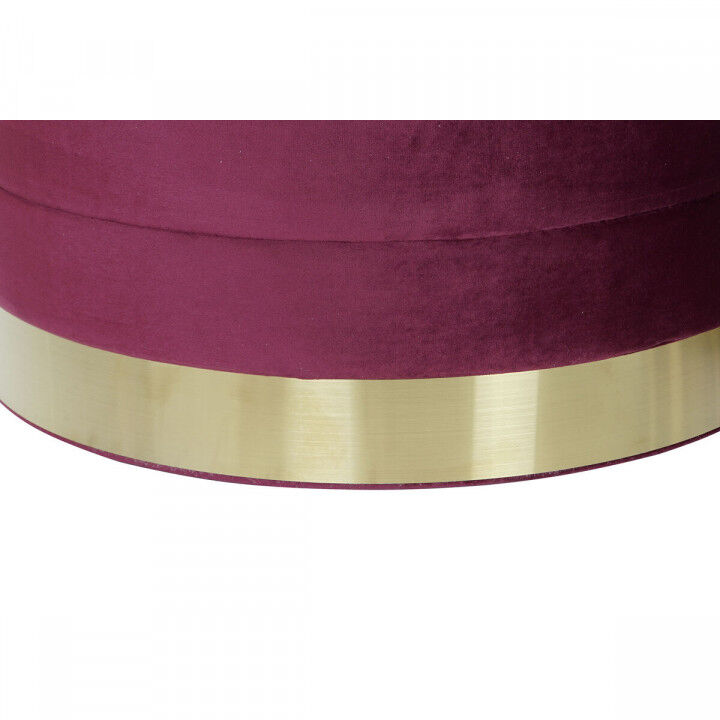 Repose-pied DKD Home Decor Multicouleur Bois MDF Velours 60 x 60 x 45 cm