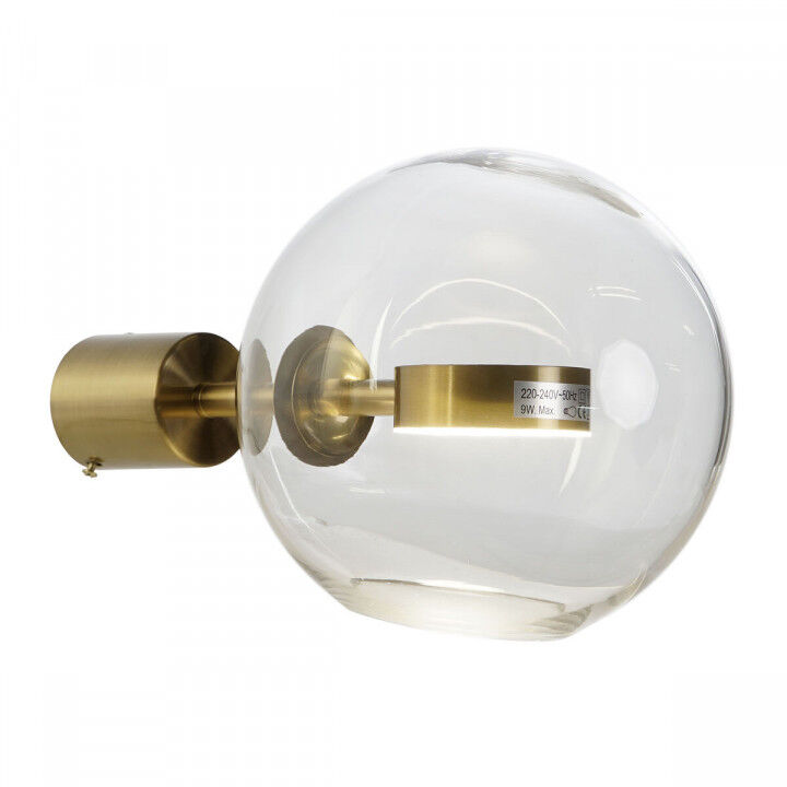 Muurlamp DKD Home Decor Kristal Gouden Metaal Modern 20 x 25 x 20 cm