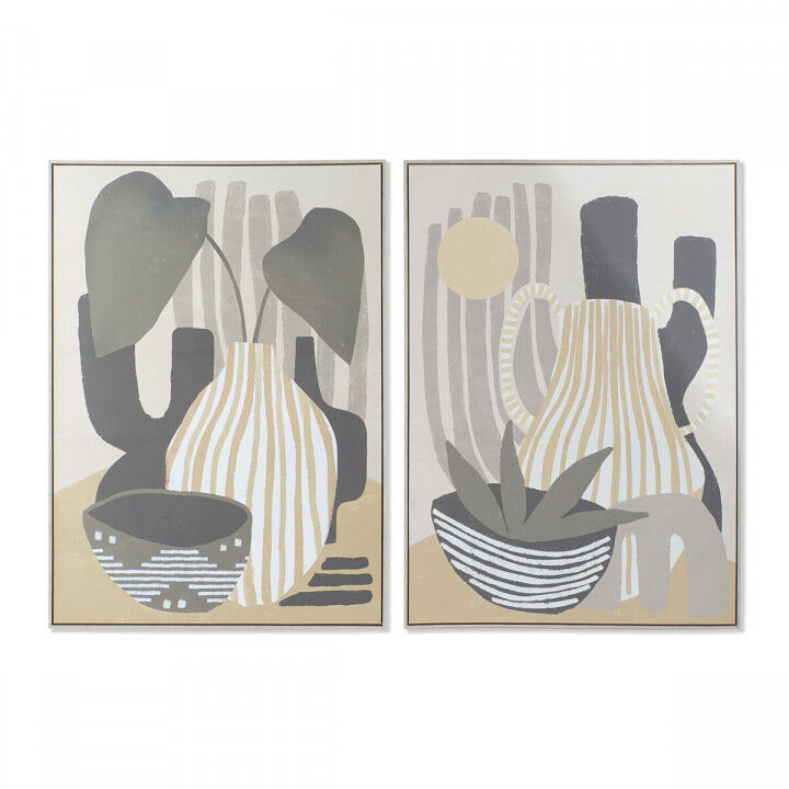 Canvas DKD Home Decor polyestyreen Canvas 104 x 4,5 x 143,5 cm