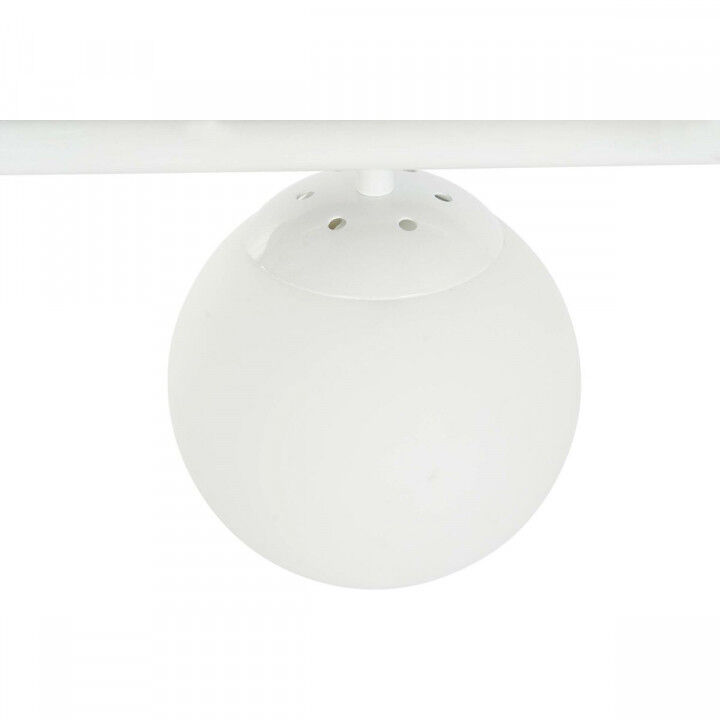 Lampadario DKD Home Decor 98 x 45 x 30 cm Cristallo Metallo Bianco 50 W