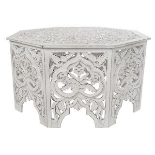 Tischdekoration DKD Home Decor Holz MDF 84 x 84 x 46 cm