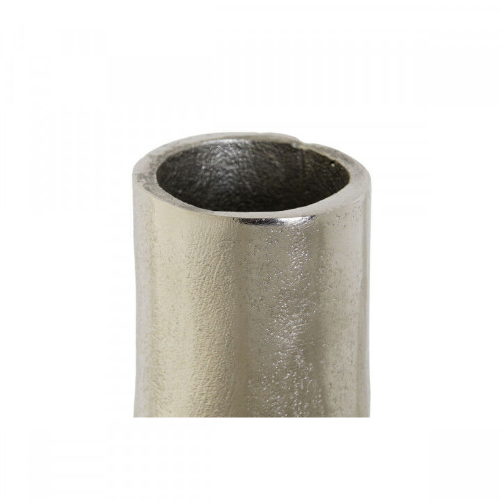Vaas DKD Home Decor Zilverkleurig Aluminium 15 x 15 x 26 cm