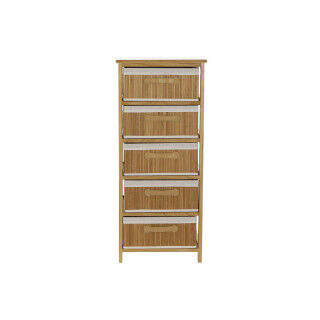 Cassettiera DKD Home Decor Naturale Bambù Legno di paulownia 42 x 32 x 98 cm
