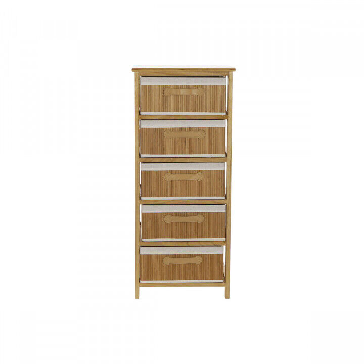 Chest of drawers DKD Home Decor Natural Bamboo Paolownia wood 42 x 32 x 98 cm