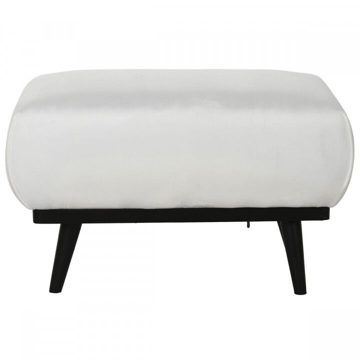 Banqueta DKD Home Decor Blanco Negro 70 x 50 x 42 cm