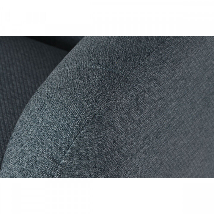 Poltrona DKD Home Decor Azzurro Nero Dorato Schiuma Legno Metallo 81 x 75 x 73 cm