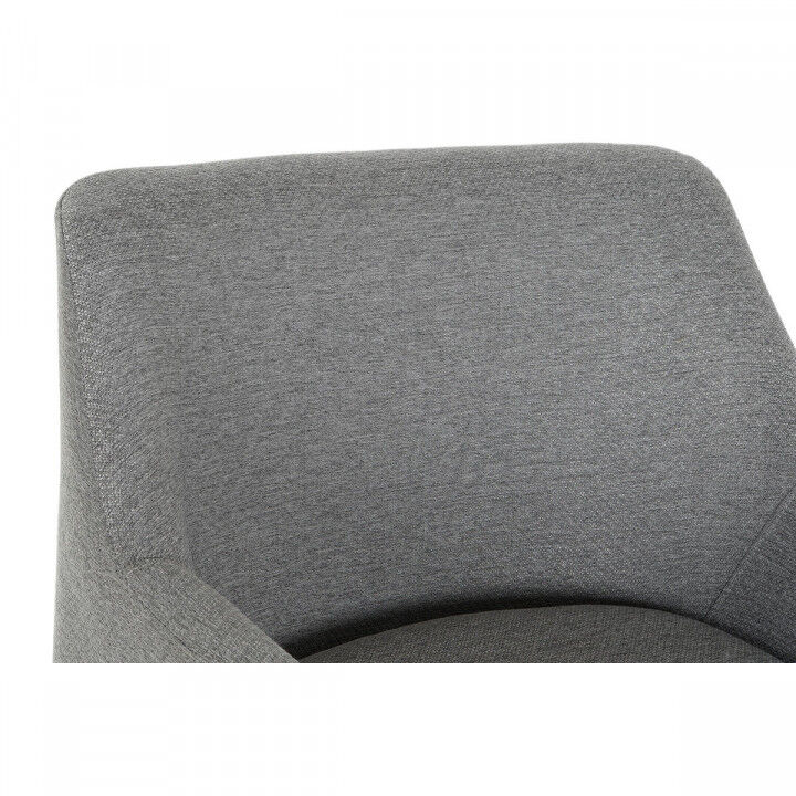 Chair DKD Home Decor Grey 59,5 x 60,5 x 78 cm