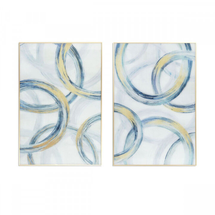 Bild DKD Home Decor Aluminium Kristall 80 x 2,5 x 120 cm 120 x 2,5 x 80 cm