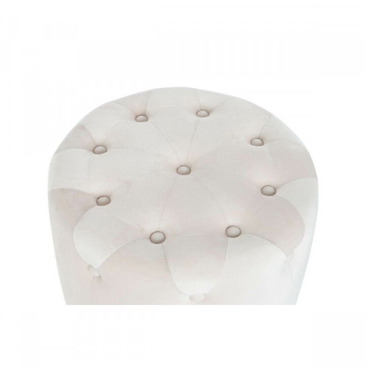 Reposapiés DKD Home Decor Rosa Dorado Madera MDF Terciopelo 60 x 60 x 54 cm (3 Unidades)