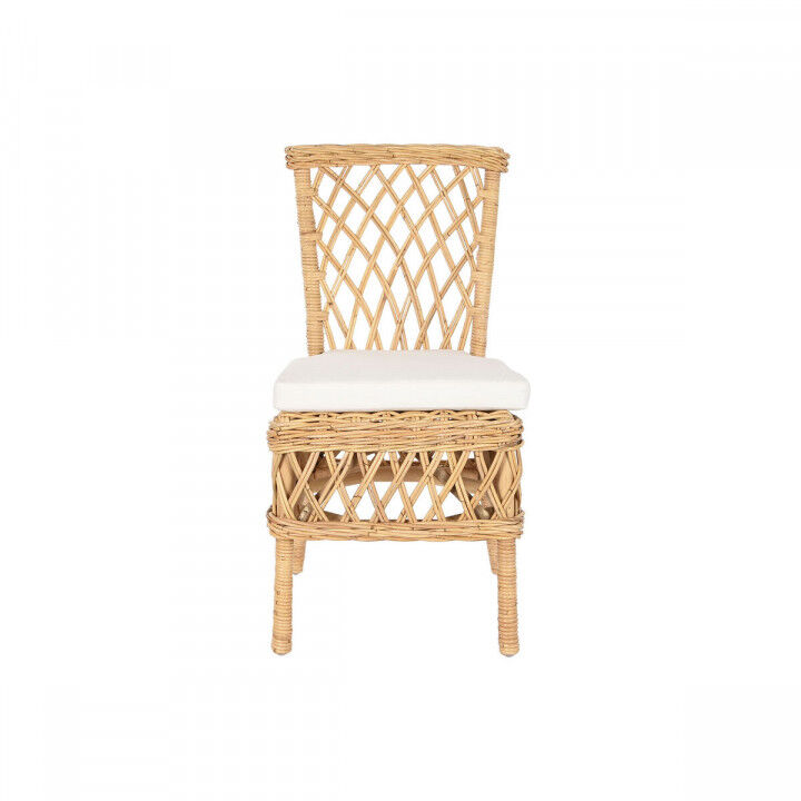 Stoel DKD Home Decor Wit Natuurlijk 45 x 55 x 85 cm 45 x 55 x 90 cm 47 x 58 x 90 cm