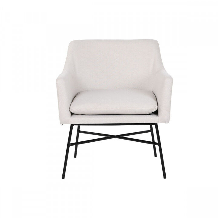 Sessel DKD Home Decor Beige Metall 66 x 62 x 75 cm