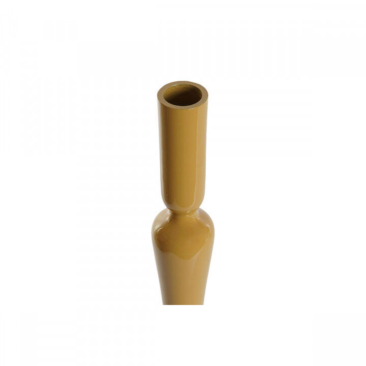 Candelabro Home ESPRIT Senape Terracotta Alluminio 10 x 10 x 41 cm (2 Unità)
