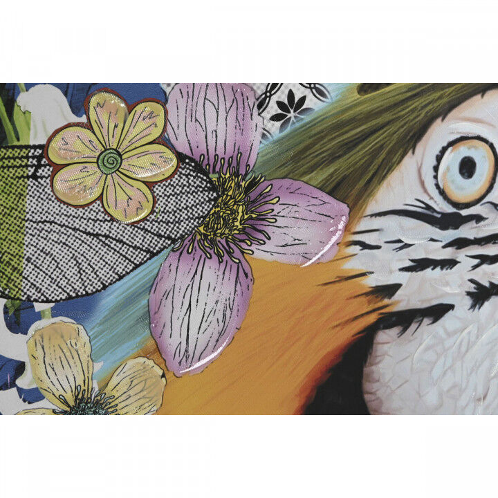 Canvas Home ESPRIT Spar polyestyreen Canvas 82 x 4,5 x 82 cm 80 x 3,5 x 80 cm