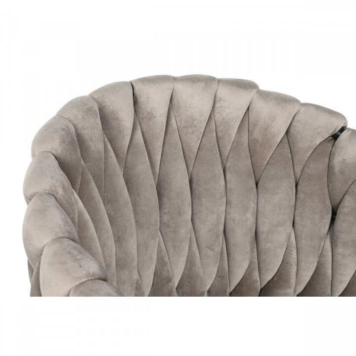 Sgabello DKD Home Decor Nero Beige Metallo 61 x 52 x 101 cm