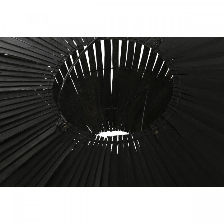 Lampenkap Home ESPRIT Zwart Bamboe 80 x 80 x 30 cm