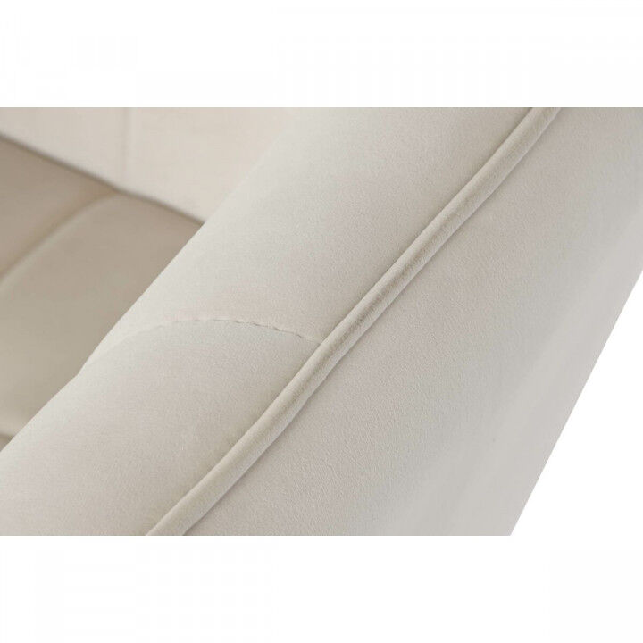 Sitz DKD Home Decor Creme Gold Metall 74 x 74 x 90 cm