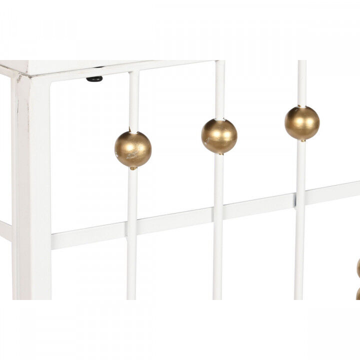 Hall Home ESPRIT White Golden 120 x 40 x 80 cm