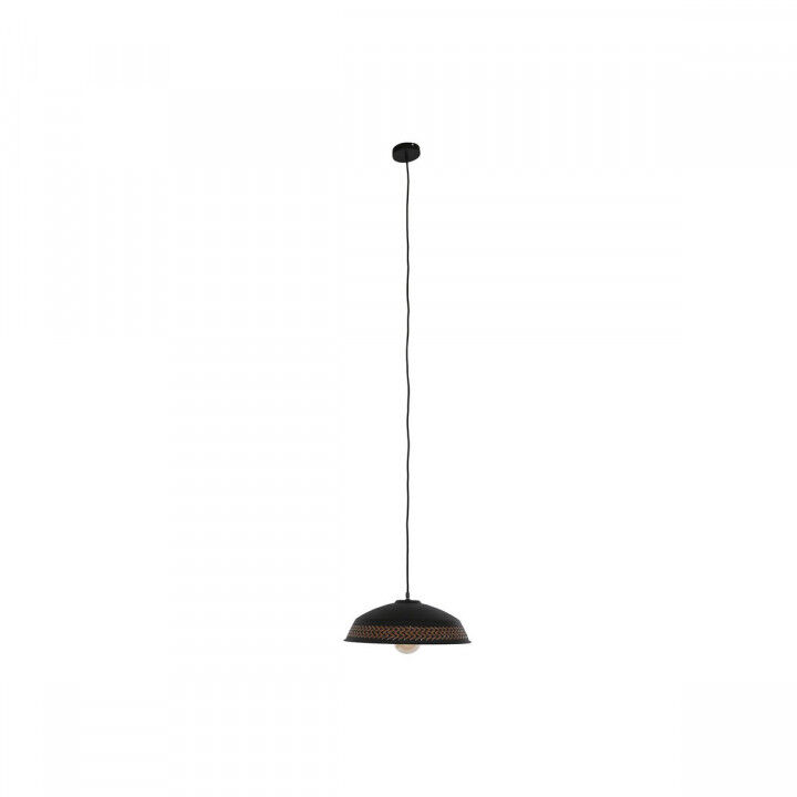 Lampadario DKD Home Decor Marrone Nero Crema Metallo 50 W 42 x 42 x 24 cm (2 Unità)