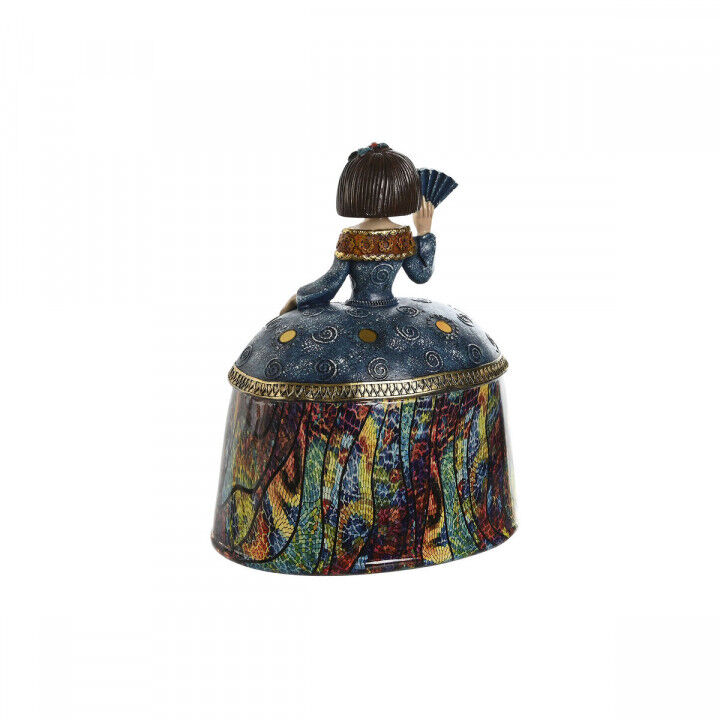 Statua Decorativa Home ESPRIT Multicolore Romantico 21,5 x 15,5 x 25,5 cm (3 Unità)