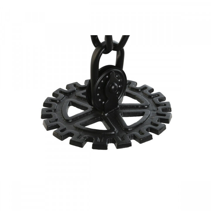 Reloj de Mesa Home ESPRIT Negro Plateado