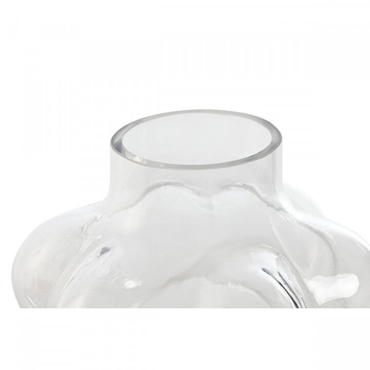 Jarrón Home ESPRIT Transparente Cristal 19 x 19 x 24 cm