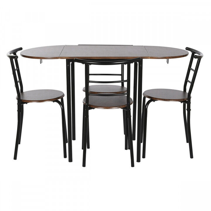 Table set with 4 chairs DKD Home Decor 121 x 55 x 78 cm