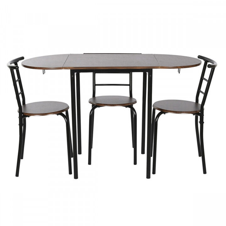 Ensemble Table + 4 Chaises DKD Home Decor 121 x 55 x 78 cm