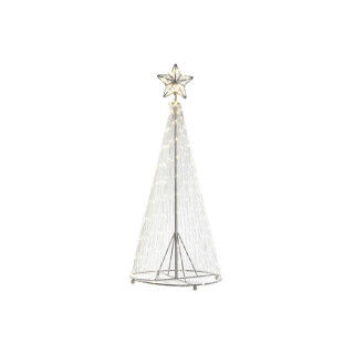 Christmas Tree DKD Home Decor Silver Metal 25 x 25 x 60 cm