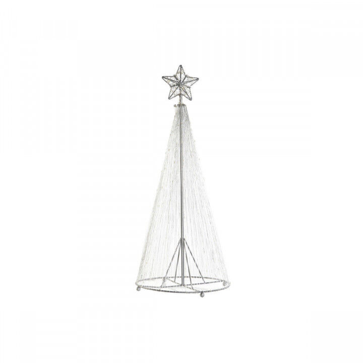 Albero di Natale DKD Home Decor Argentato Metallo 25 x 25 x 60 cm