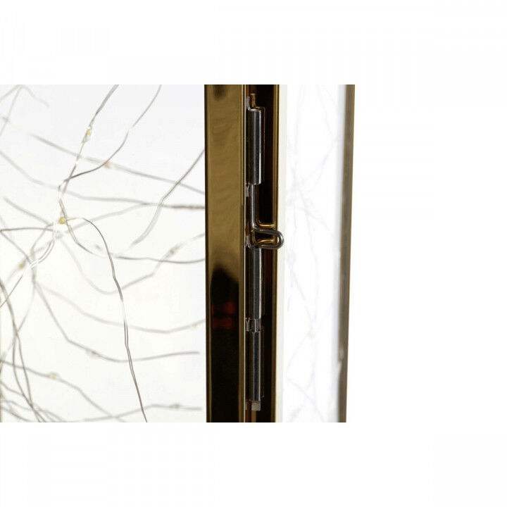 Lanterna DKD Home Decor Dorato Acciaio inossidabile 15 x 14 x 36 cm