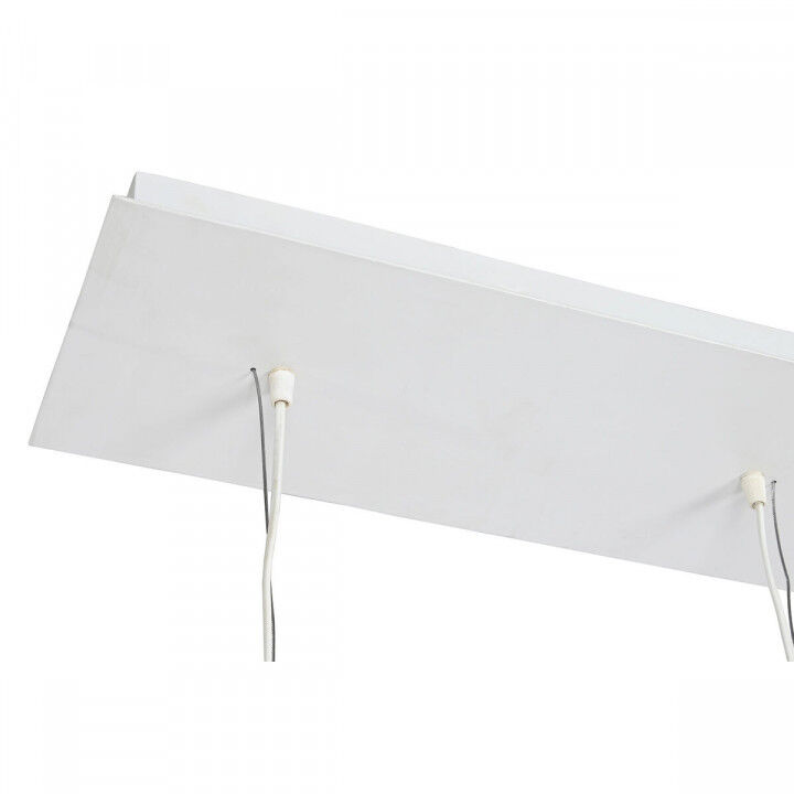 Lámpara de Techo Home ESPRIT Blanco Natural Madera de eucalipto 50 W 20 x 20 x 40 cm