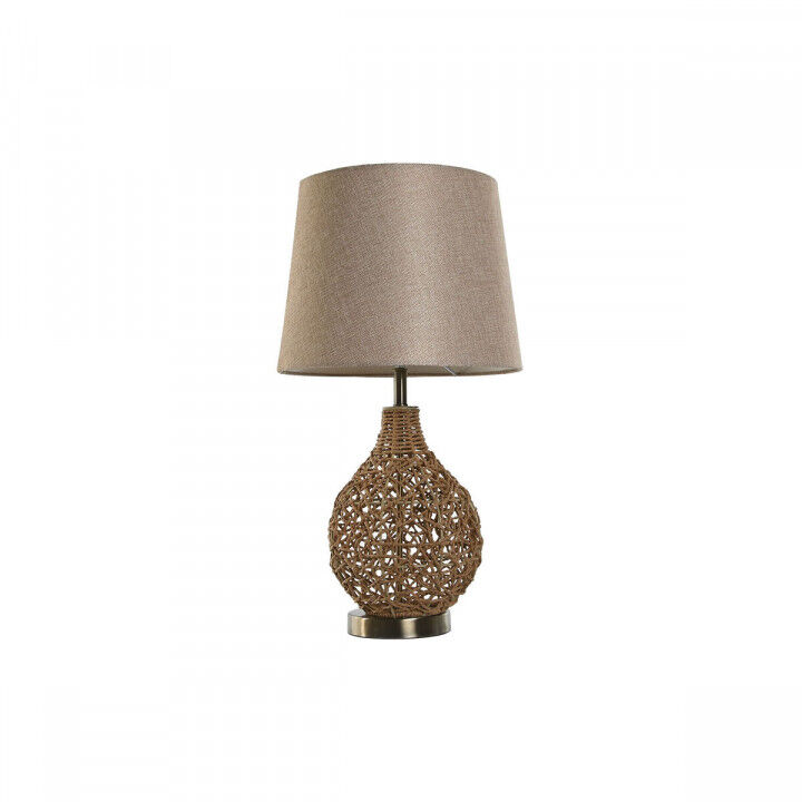 Lampada da tavolo Home ESPRIT Marrone Beige Dorato Naturale 50 W 220 V 33 x 33 x 60 cm