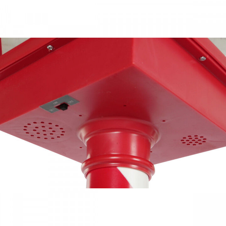 Street lamp DKD Home Decor White Red 30 x 30 x 180 cm