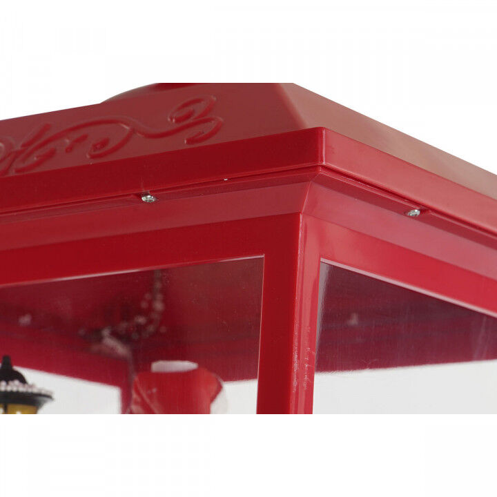 Farola DKD Home Decor Blanco Rojo 30 x 30 x 180 cm