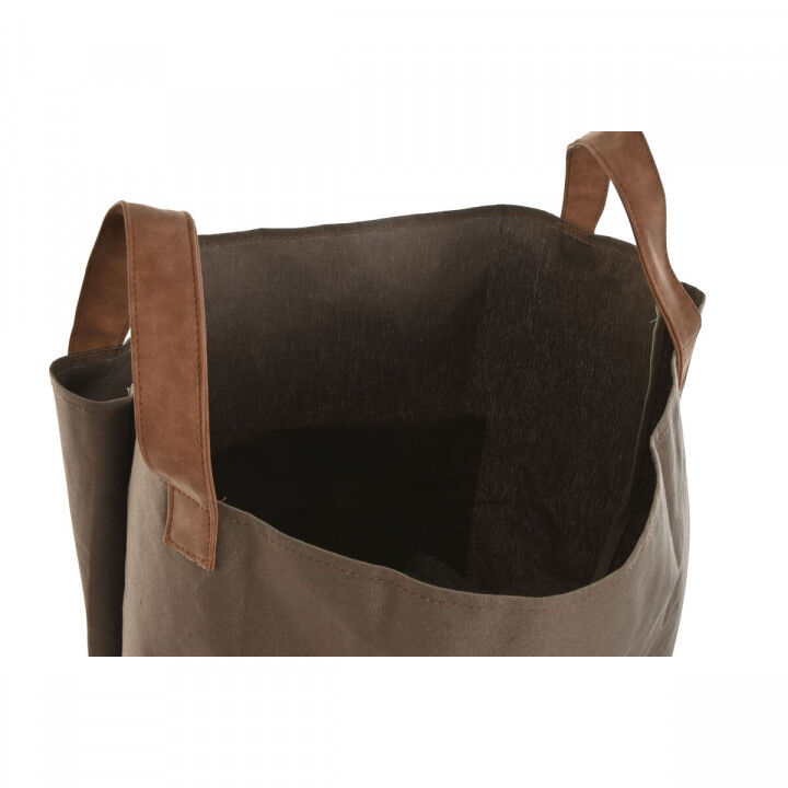 Sac à déchets de jardin Home ESPRIT Marron polialgodon Coton 40 x 40 x 60 cm