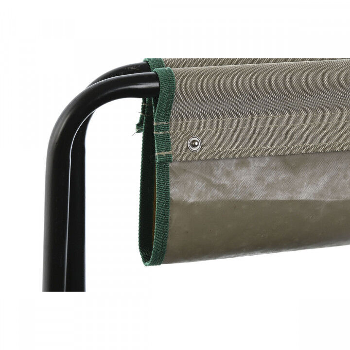 Kit di attrezzi per il giardinaggio Home ESPRIT Nero Verde Argentato Naturale Poliestere Alluminio 7 Pezzi