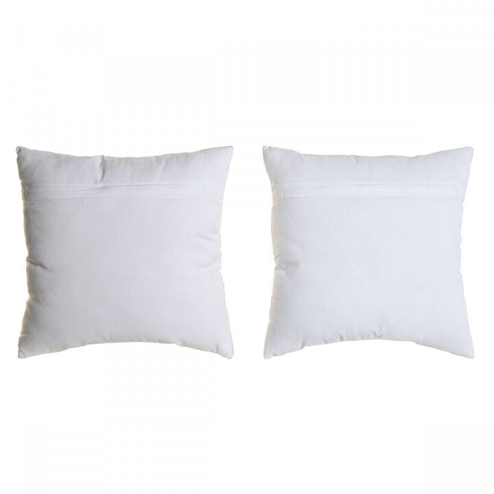 Set di cuscini Home ESPRIT Tropicale 45 x 8 x 45 cm (2 Unità)