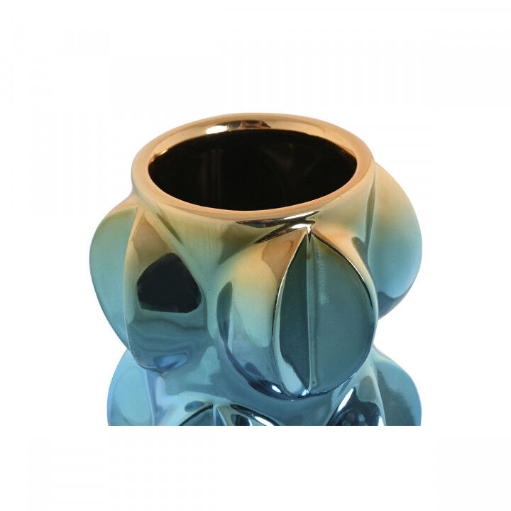 Vaso Home ESPRIT Multicolore Gres Moderno 12 x 12 x 24 cm (2 Unità)