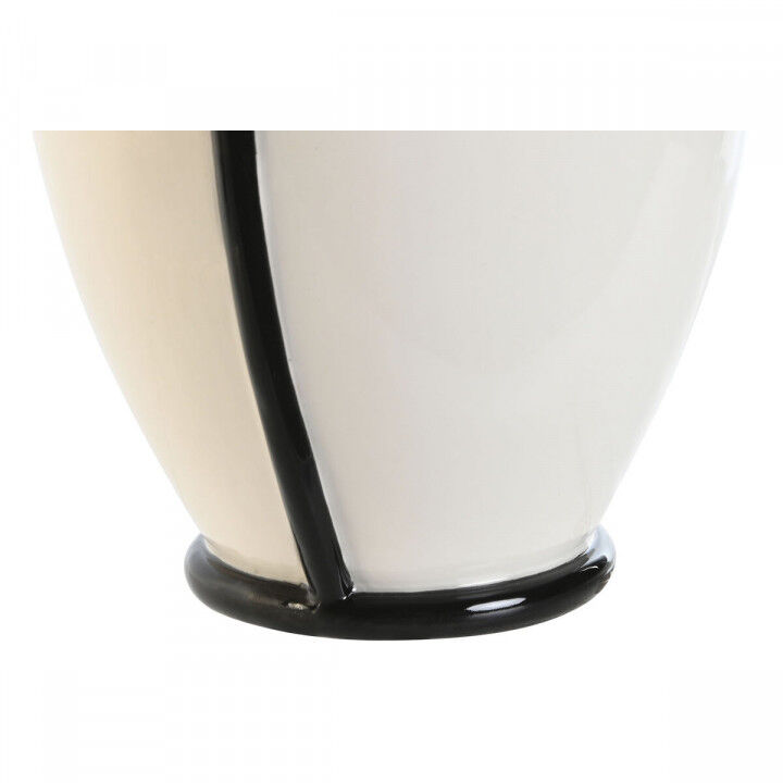 Vase Home ESPRIT zweifarbig aus Keramik Moderne 16 x 15 x 26 cm