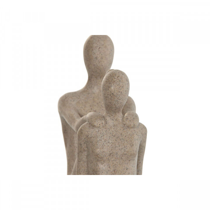 Statua Decorativa Home ESPRIT Beige Yoga 20 x 10 x 50 cm