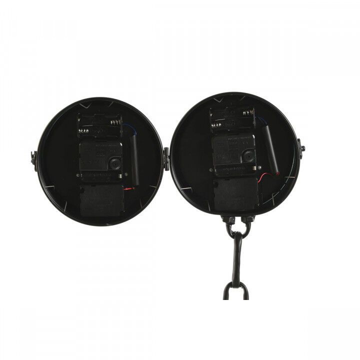 Horloge de table Home ESPRIT Blanc Noir Argenté