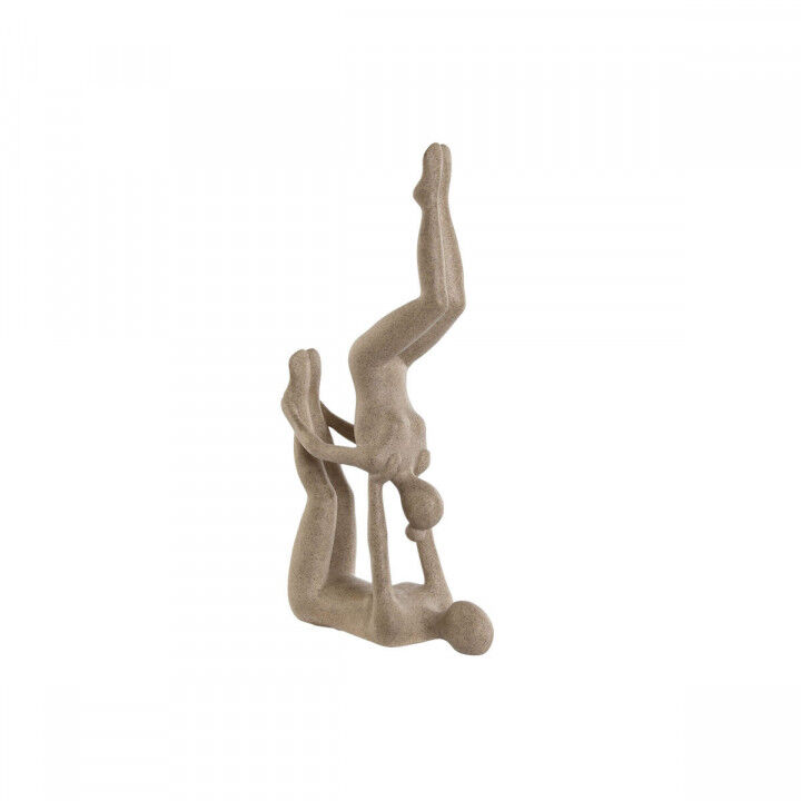 Figurine Décorative Home ESPRIT Beige Yoga 21,4 x 8,8 x 40 cm