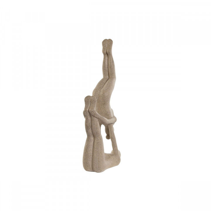 Decoratieve figuren Home ESPRIT Beige Yoga 21,4 x 8,8 x 40 cm