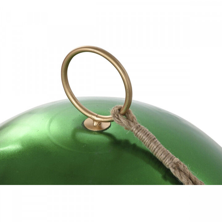 Weihnachtsbaumkugel Home ESPRIT Rot grün Gold Metall (2 Stück)