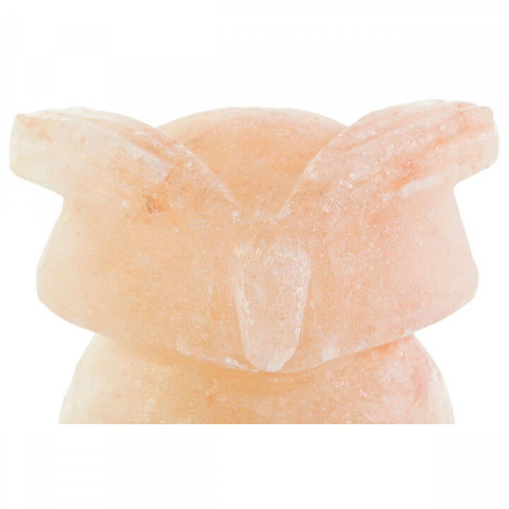 Bureaulamp DKD Home Decor Roze Zout Acacia 15 W 220 V 14 x 14 x 18 cm