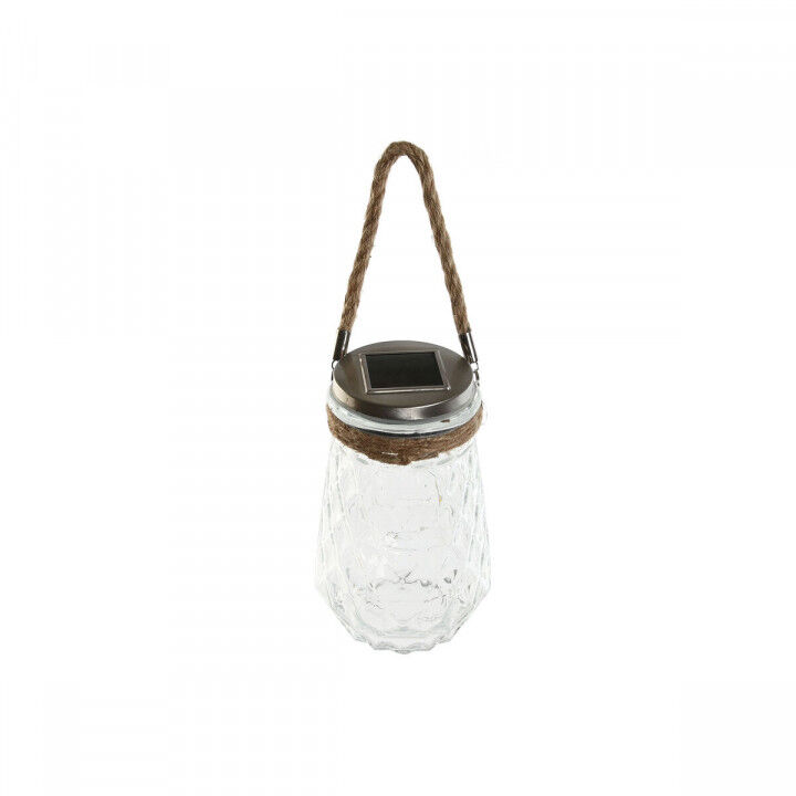 Decoración luminosa Home ESPRIT Transparente Plateado 11 x 11 x 18 cm