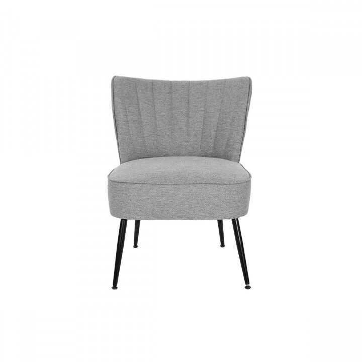 Leunstoel DKD Home Decor Grijs Metaal 55 x 64 x 72,5 cm